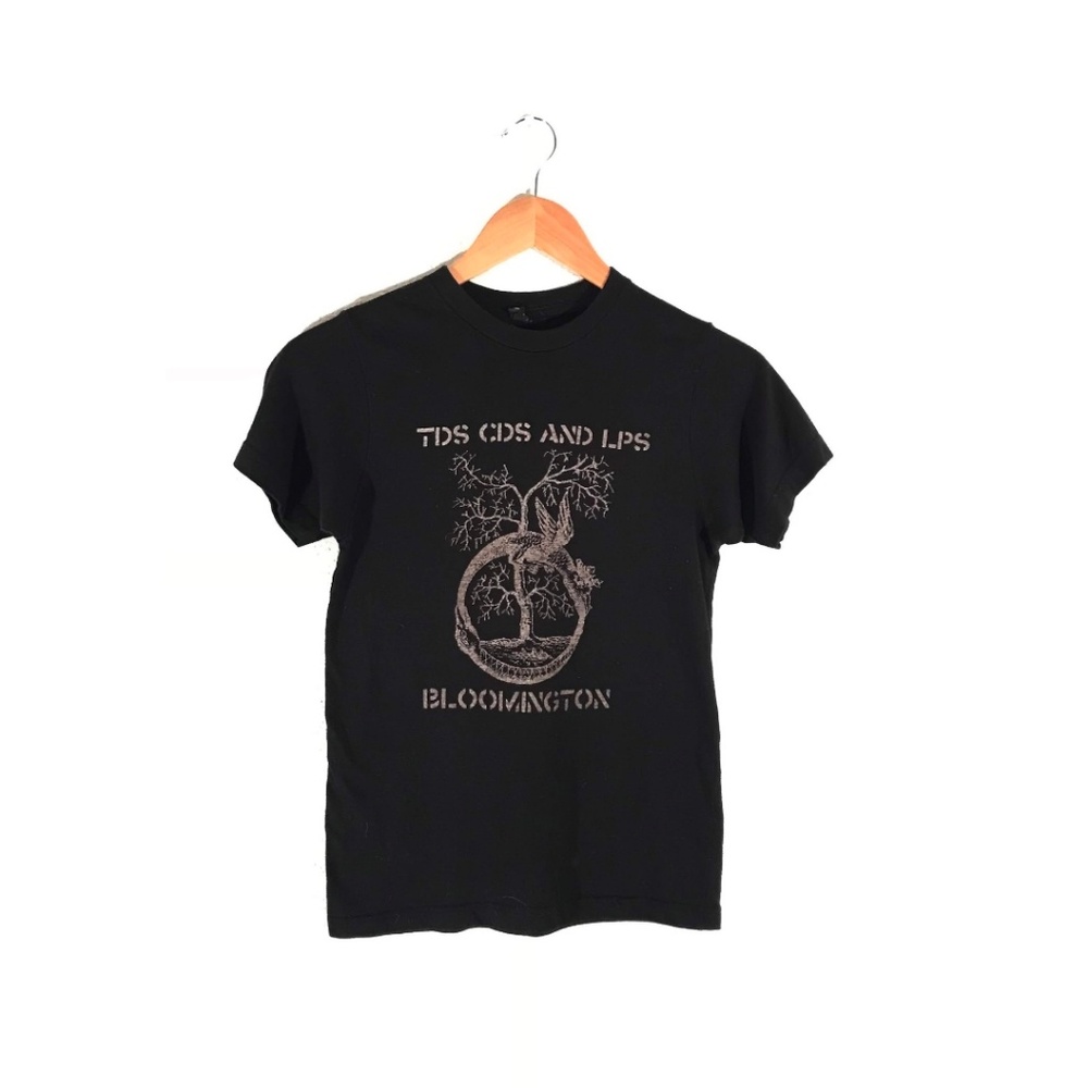 TD's CDs & LPs Music Merch Tee